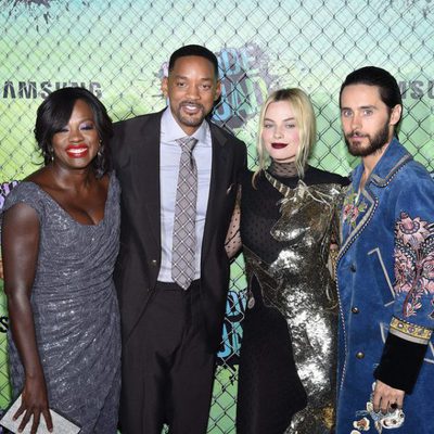 Some members of cast at the 'Suicide Squad' world premiere