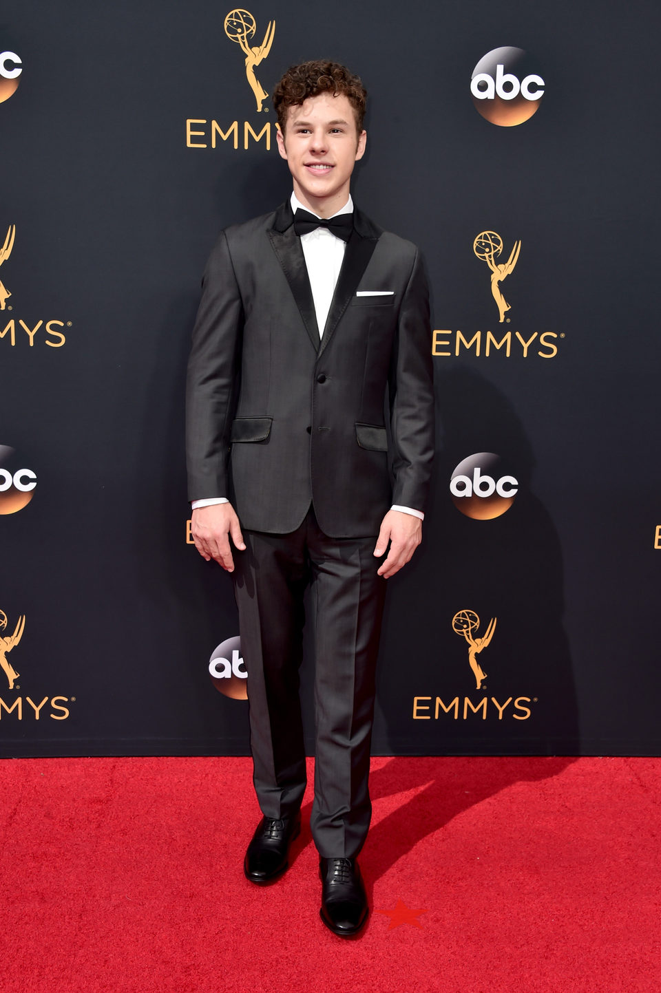 Nolan Gould at the Emmys 2016 red carpet