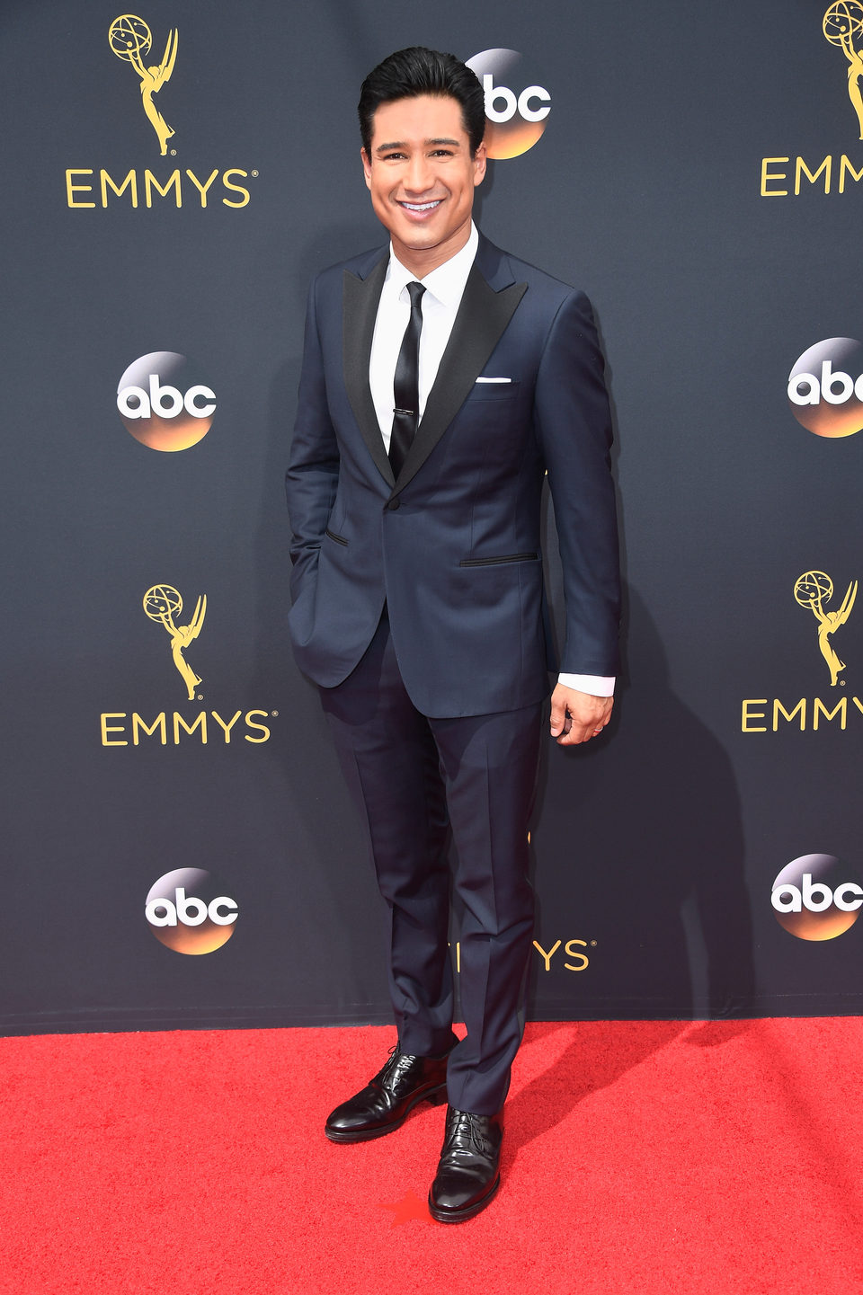 Mario Lopez at the Emmys 2016 red carpet