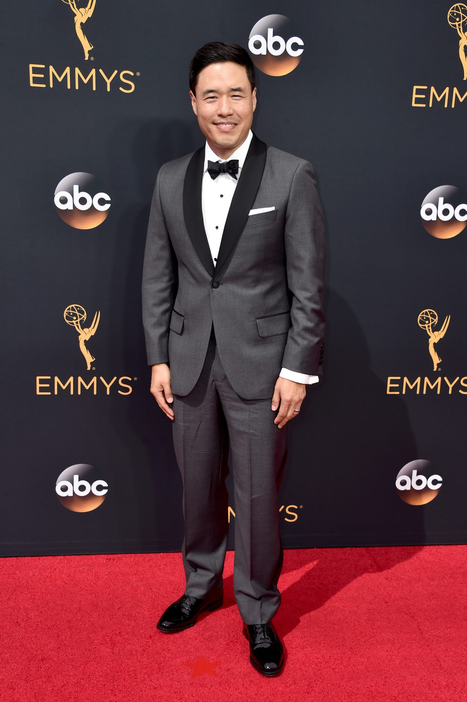 Randall Park at the Emmys 2016 red carpet