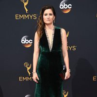 Kathryn Hahn at the Emmys 2016 red carpet