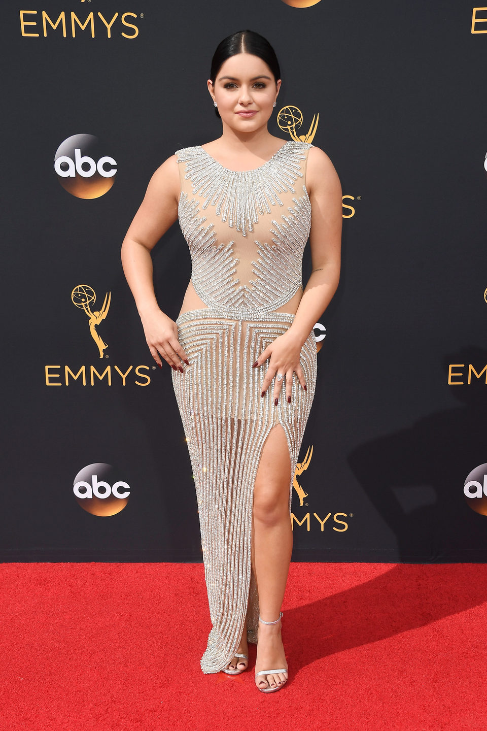 Ariel Winter at the Emmys 2016 red carpet