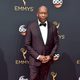 John Singleton at the Emmys 2016 red carpet