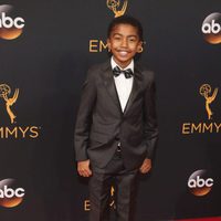 Miles Brown at the Emmys 2016 red carpet