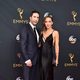 David Schwimmer and Zoe Buckman at the Emmys 2016 red carpet