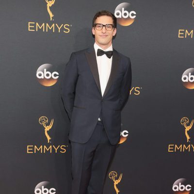 Andy Samberg at Emmy 2016 red carpet