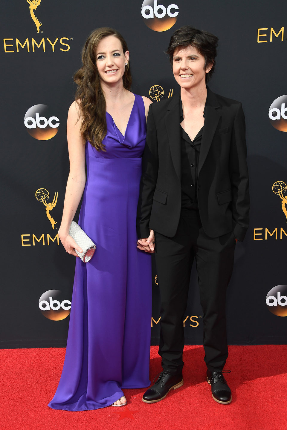 Tig Notaro and Stephanie Allyne at Emmy 2016 red carpet