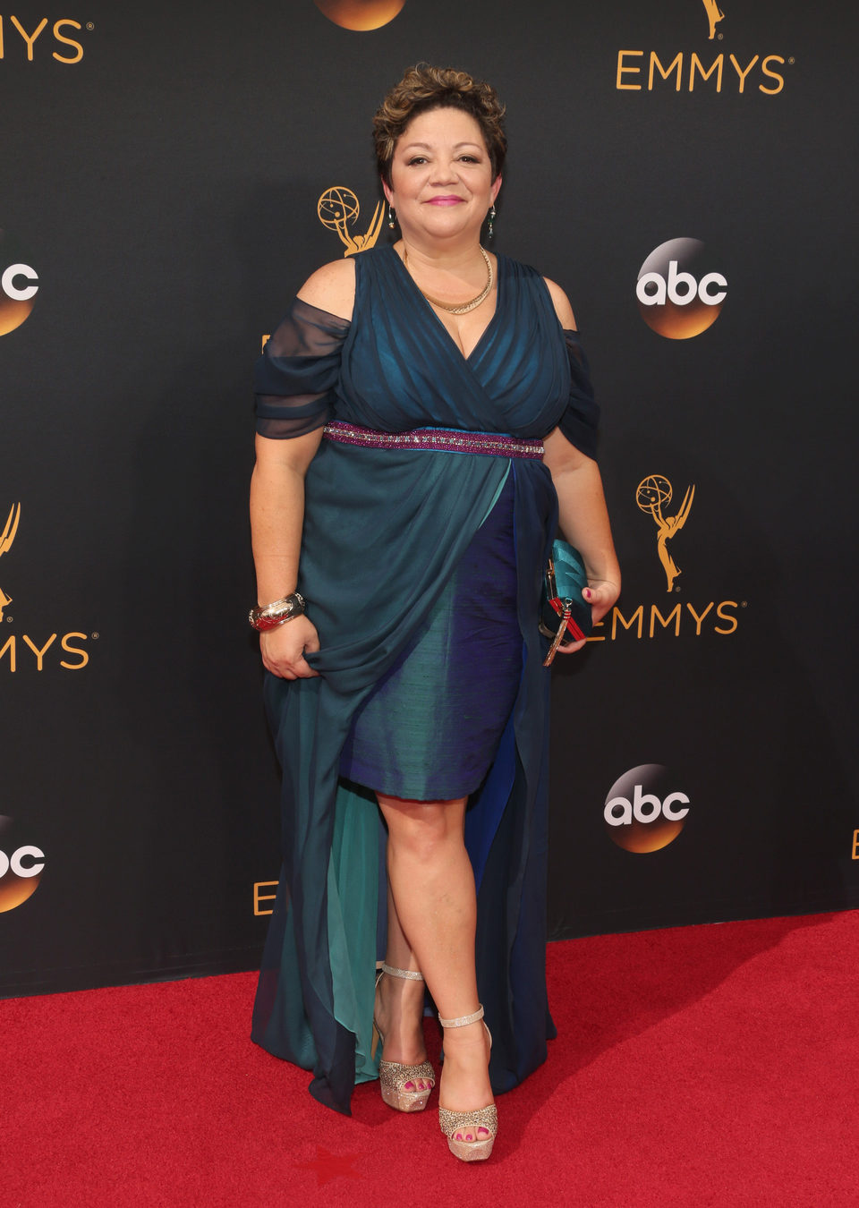 Sol Miranda at Emmys 2016 red carpet