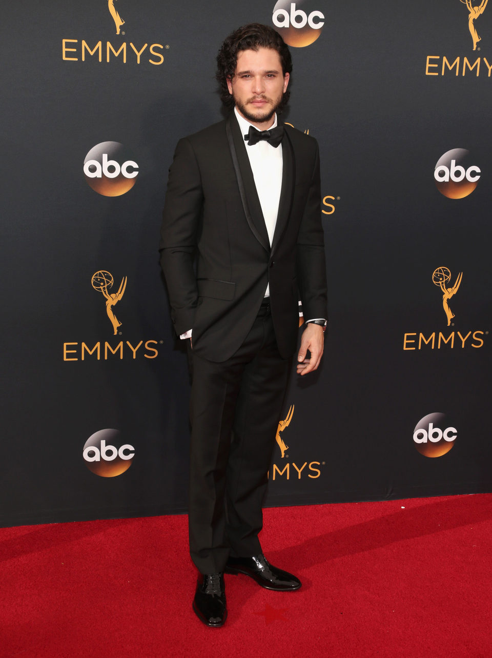 Kit Harington at Emmy 2016 red carpet