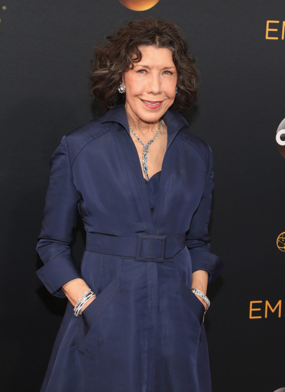 Lily Tomlin at Emmy 2016 red carpet