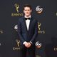 Alex MacNicoll at Emmy 2016 red carpet 