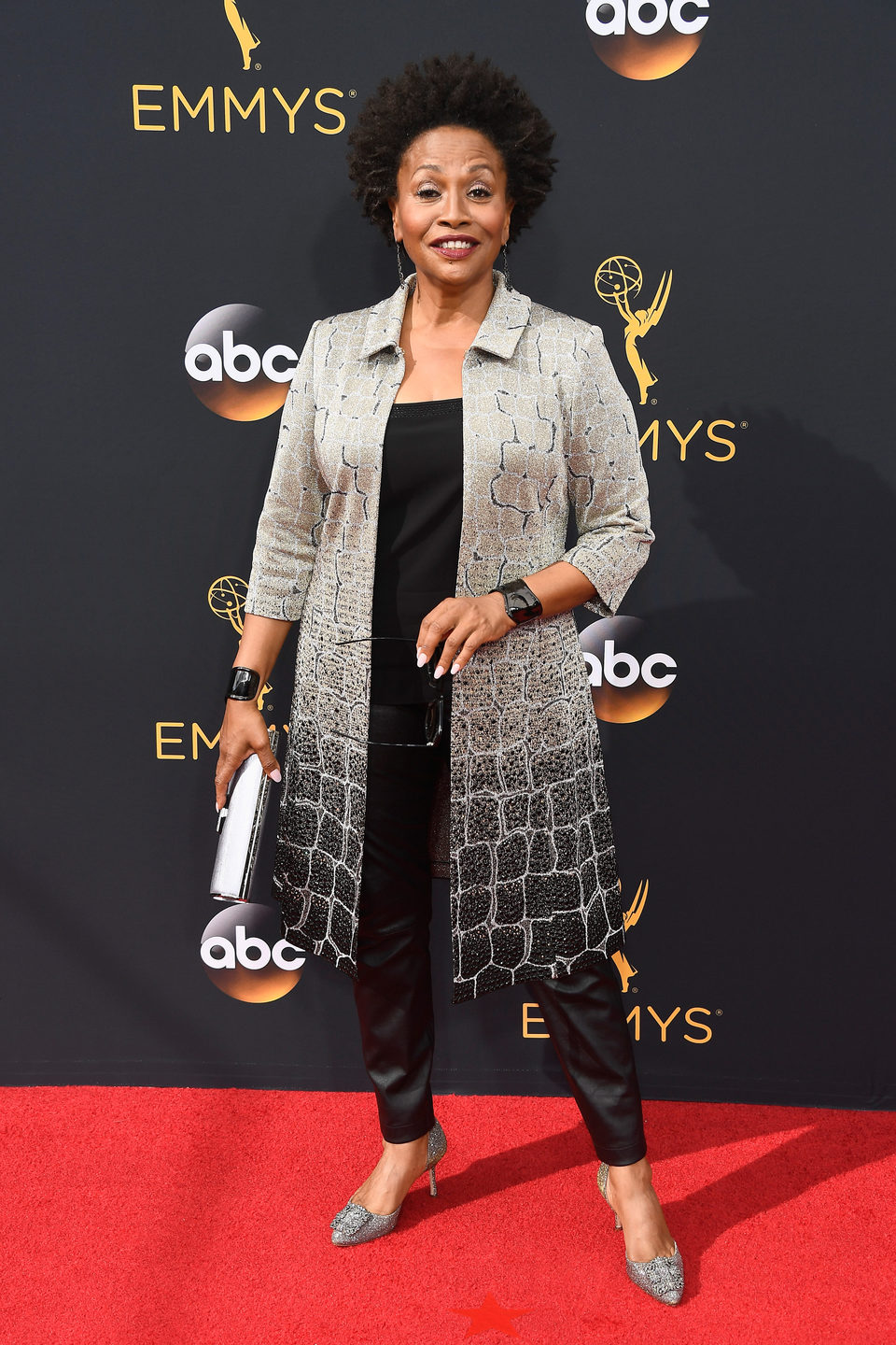 Jennifer Lewis at Emmys 2016 red carpet