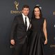 Kyle Chandler and Kathryn Chandler at Emmy 2016 red carpet