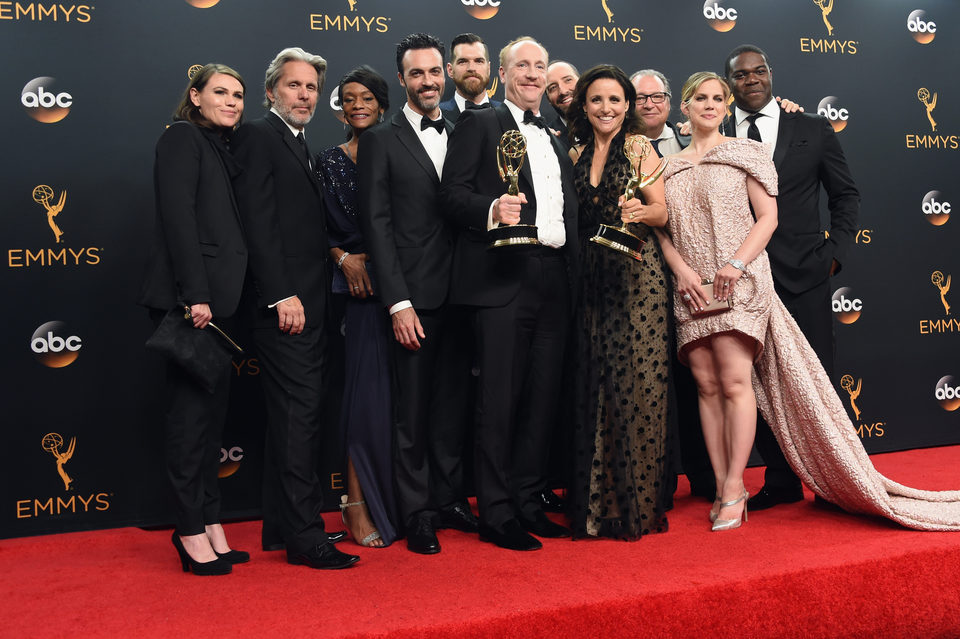 Cast and crew of 'Veep' after Emmys 2016