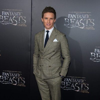 Eddie Redmayne at the world premiere of 'Fantastic Beasts and Where to Find Them'