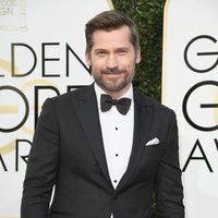 Nikolaj Coster-Waldau at the 2017 Golden Globes red carpet