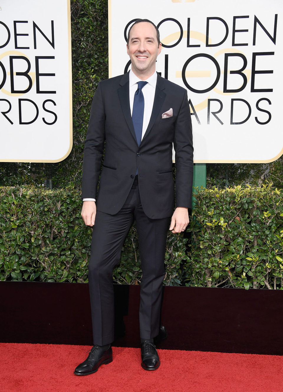 Tony Hale at the 2017 Golden Globes red carpet