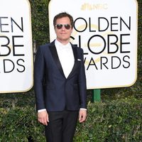 Michael Shannon at the 2017 Golden Globes red carpet