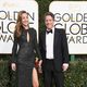 Hugh Grant, Anna Elisabet at the 2017 Golden Globes red carpet