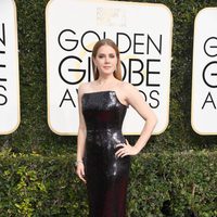 Amy Adams at Golden Globes 2017 red carpet