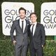 Diego Luna y Gael García Bernal at the 2017 Golden Globes red carpet