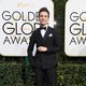 Eddie Redmayne at Golden Globes 2017 red carpet