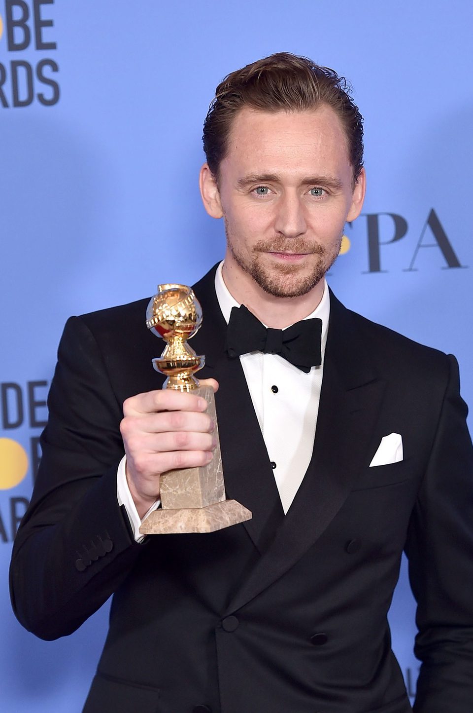 Tom Hiddleston after Golden Globes 2017