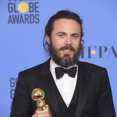 Casey Affleck after Golden Globes 2017