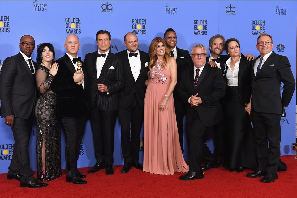 'American Crime Story' crew and cast after Golden Globes 2017