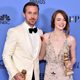 Ryan Gosling, Emma Stone after the 2017 Golden Globes show