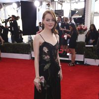 Emma Stone on the red carpet of SAG Awards 2017