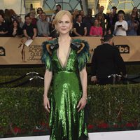 Nicole Kidman on the red carpet of SAG Awards 2017