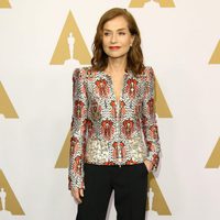 Isabelle Huppert at the 2017 Annual Academy Awards Nominee Luncheon