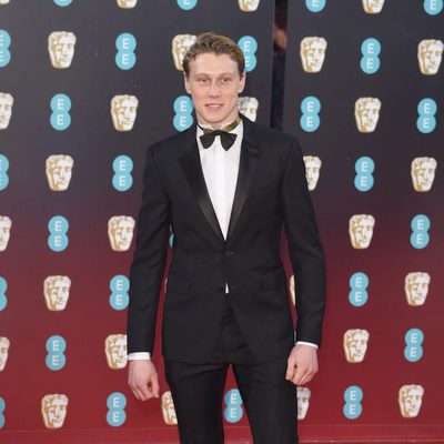 George MacKay at the red carpet of BAFTA 2017