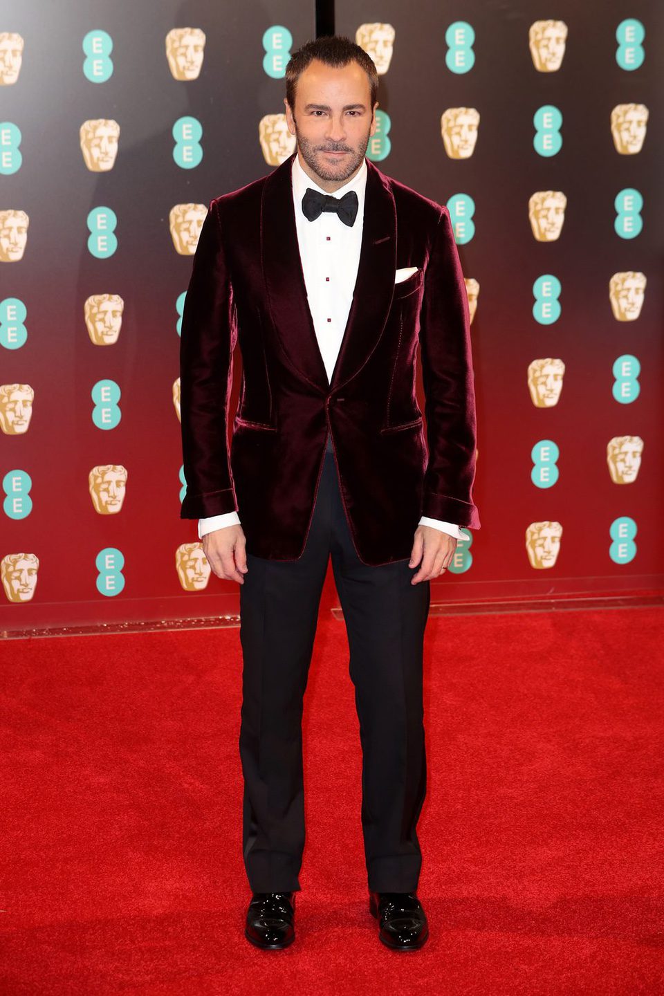 The director of 'Nocturnal Animals', Tom Ford,  at the red carpet of BAFTA 2017