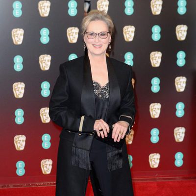 Meryl Sreep at the red carpet of the BAFTA 2017