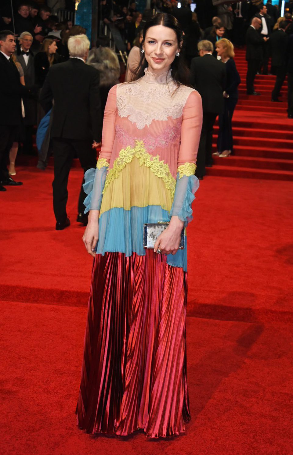 Caitriona Balfe at the red carpet of the BAFTA 2017