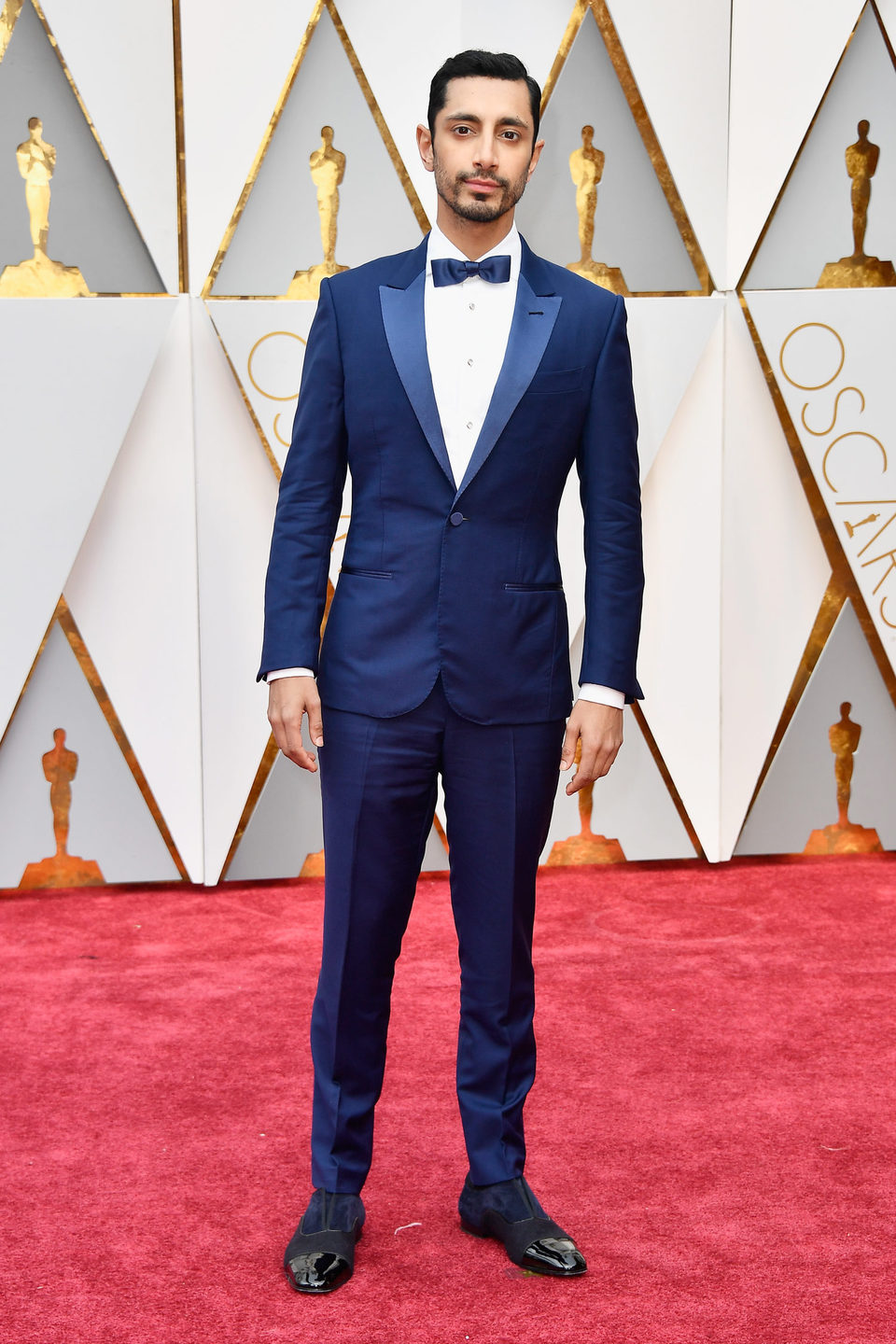 Riz Ahmed at the Oscars 2017 red carpet