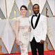 Jessica Oyelowo and David Oyelowo at the red carpet of the Oscars 2017