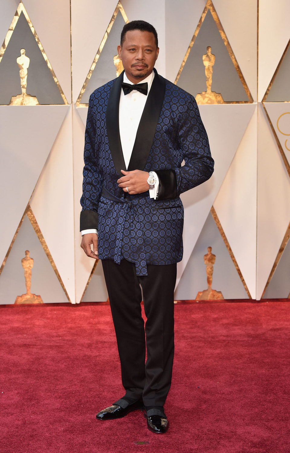 Terrence Howard at the Oscars 2017 red carpet