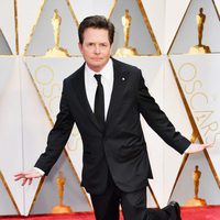 Michael J. Fox at the red carpet of the Oscars 2017