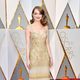 Emma Stone at the red carpet of the Oscars 2017