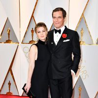 Michael Shannon and Kate Arrington at the Oscars 2017 red carpet