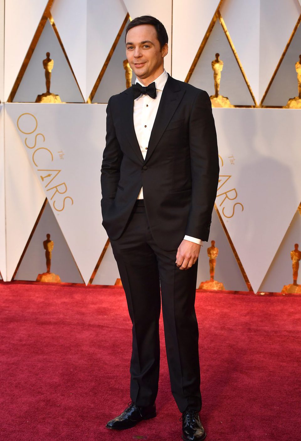 Jim Parsons at the red carpet of the Oscars 2017