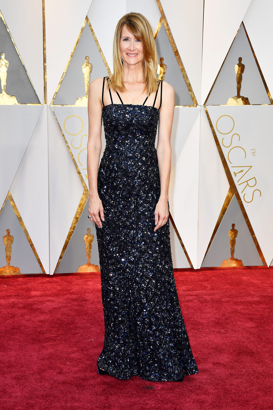 Laura Dern at the Oscars 2017 red carpet