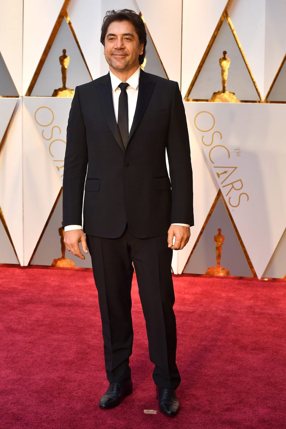 Javier Bardem at the red carpet of the Oscars 2017