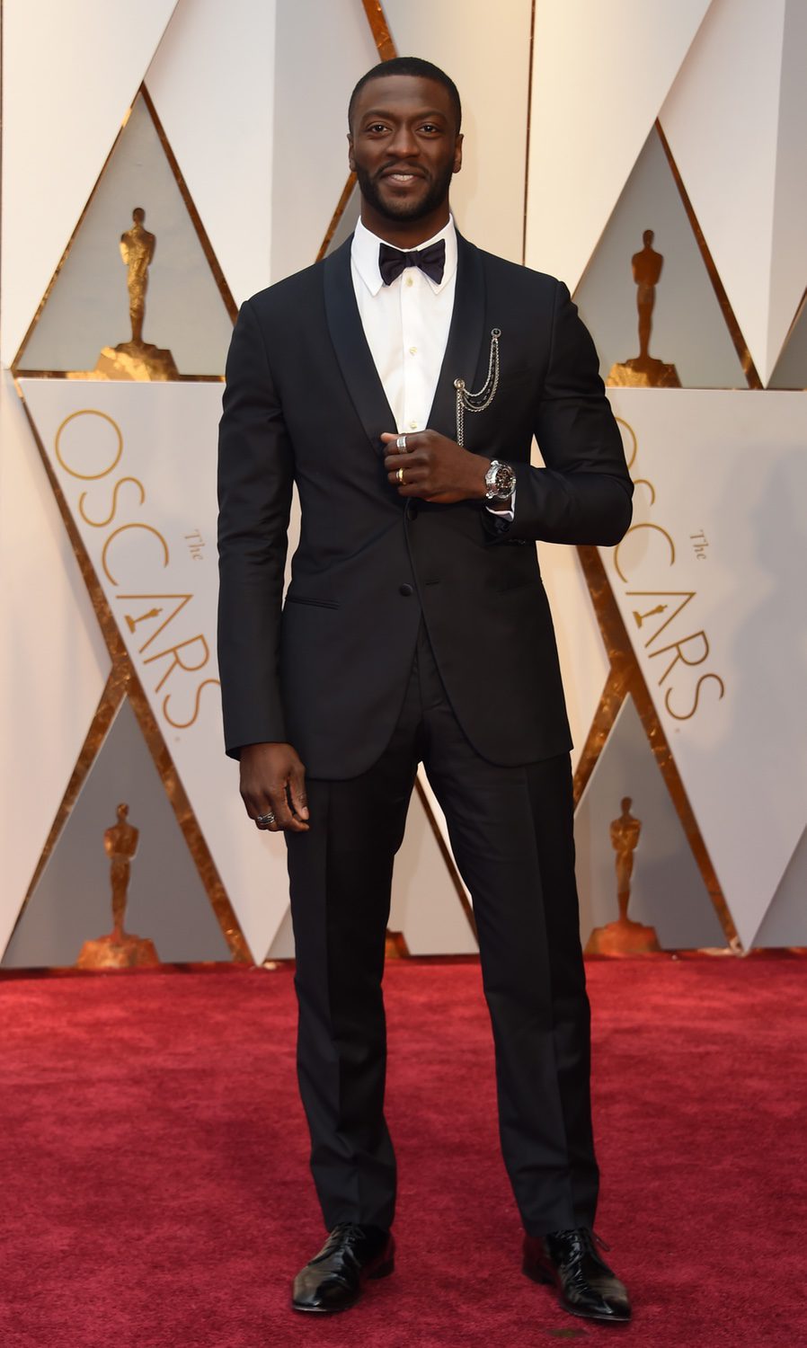 Aldis Hodges at the red carpet of the Oscars 2017