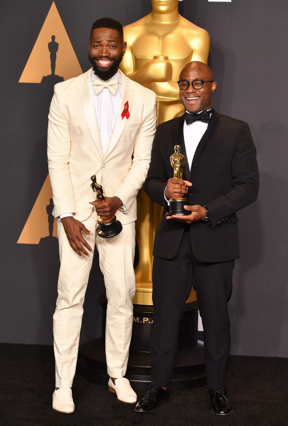 Barry Jenkins and Tarell Alvin McCraney, winners of the Oscar to Best Picture for 'Moonlight' 