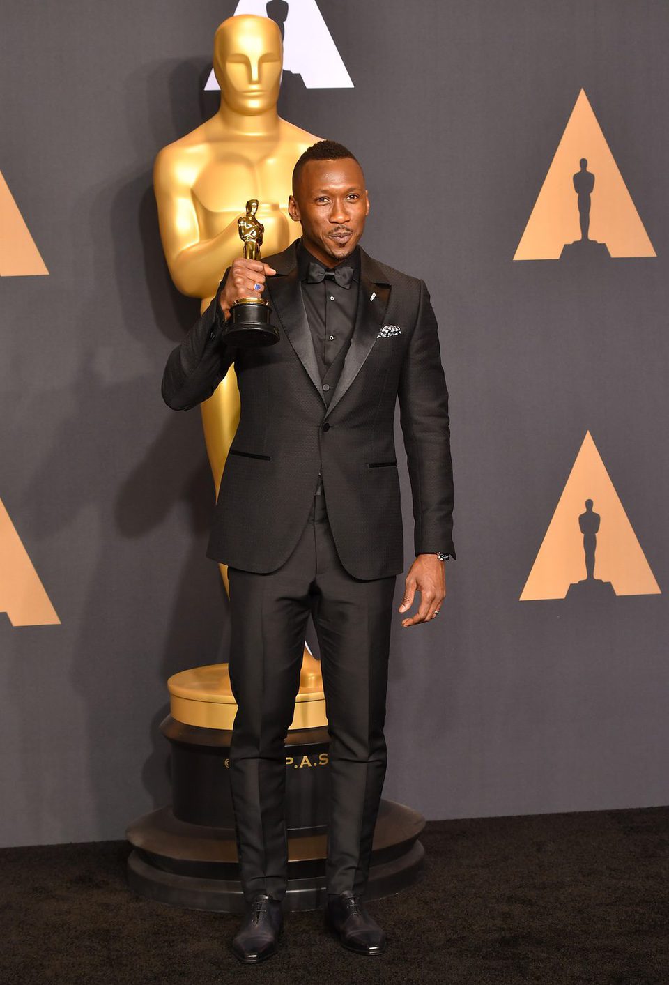 Mahershala Ali, winner of the Oscar to Best Actress in a Supporting Role for 'Moonlight'