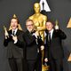 Byron Howard, Rich Moore and Clark Spencer, winner of the Oscar to Best Animated Feature Film for 'Zootopia'